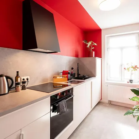 Milano Red Residenz - Sauna, Nespresso, Netflix & Chill, Messe Appartement