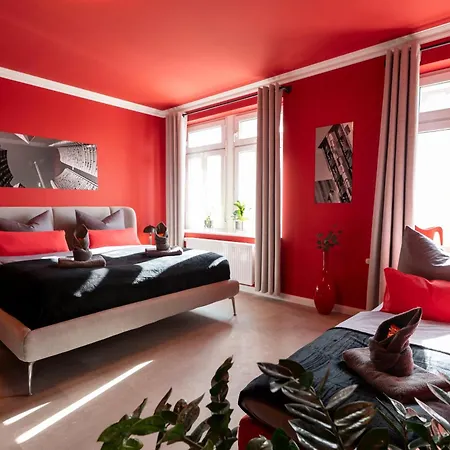 Appartement Milano Red Residenz - Sauna, Nespresso, Netflix & Chill, Messe *