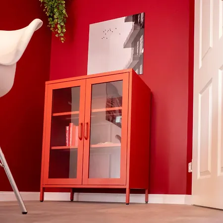 Appartement Milano Red Residenz - Sauna, Nespresso, Netflix & Chill, Messe