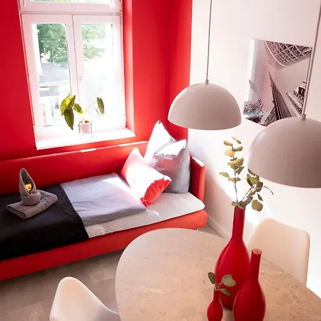 Milano Red Residenz - Sauna, Nespresso, Netflix & Chill, Messe Appartement Chemnitz