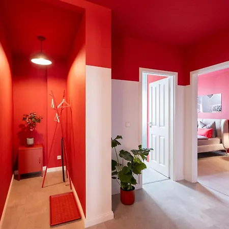 Milano Red Residenz - Sauna, Nespresso, Netflix & Chill, Messe Appartement Chemnitz