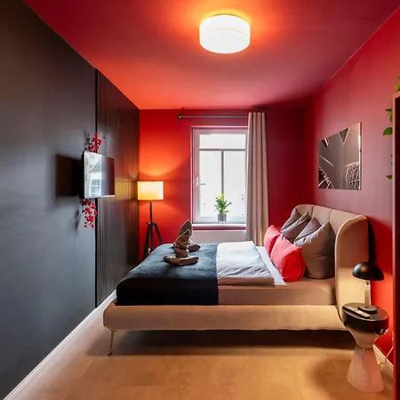 Milano Red Residenz - Sauna, Nespresso, Netflix & Chill, Messe Appartement